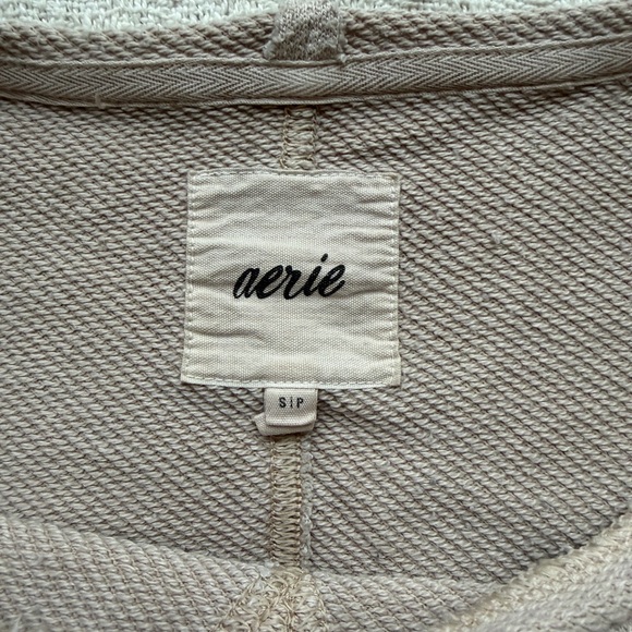 Aerie Women’s Size Small Cropped Long Sleeve Top - Picture 2 of 3